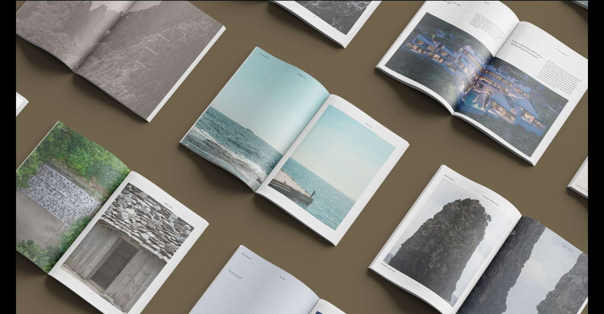 Brand book spreads